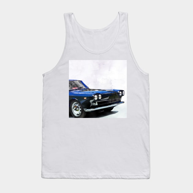 Vintage Alfa Romeo in watercolor Tank Top by thelazypigeon